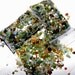 Lorica Custom Order 5 bags Tiny Mossy Polished Pebbles
