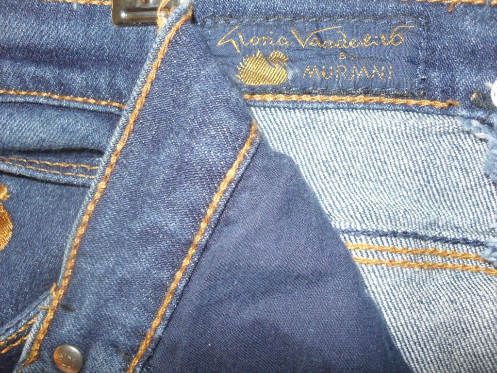 Vintage 80s Gloria Vanderbilt Jeans Dark Denim Size 14