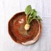dinnerware plate minimalist ceramics minimalist Ceramic dinnerware Urban Rustic series 8" Weathered Bronze glaze