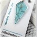 Genuine Wire Wrapped Aqua Sea Glass Mermaid Pendant - Hurricane Sandy Relief