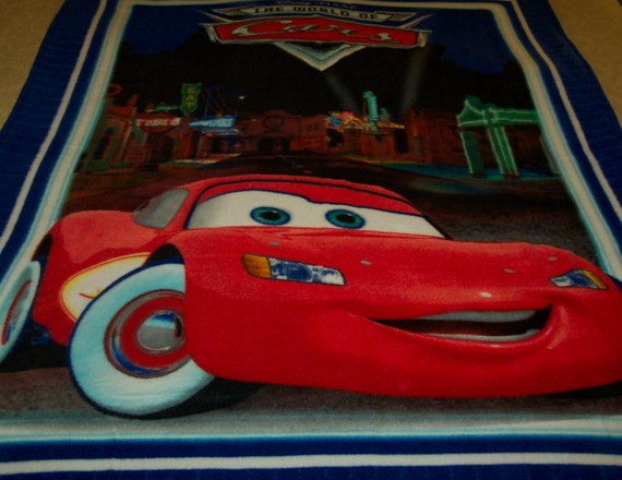 disney cars plush blanket