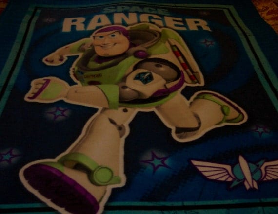 buzz lightyear plush blanket