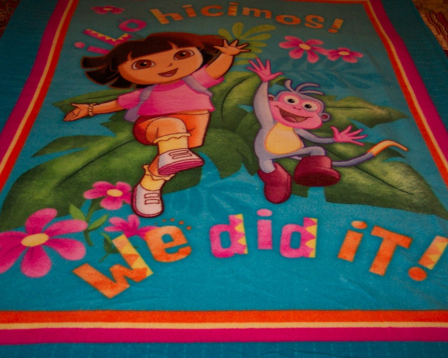 Dora the Explorer Fleece Throw Blanket