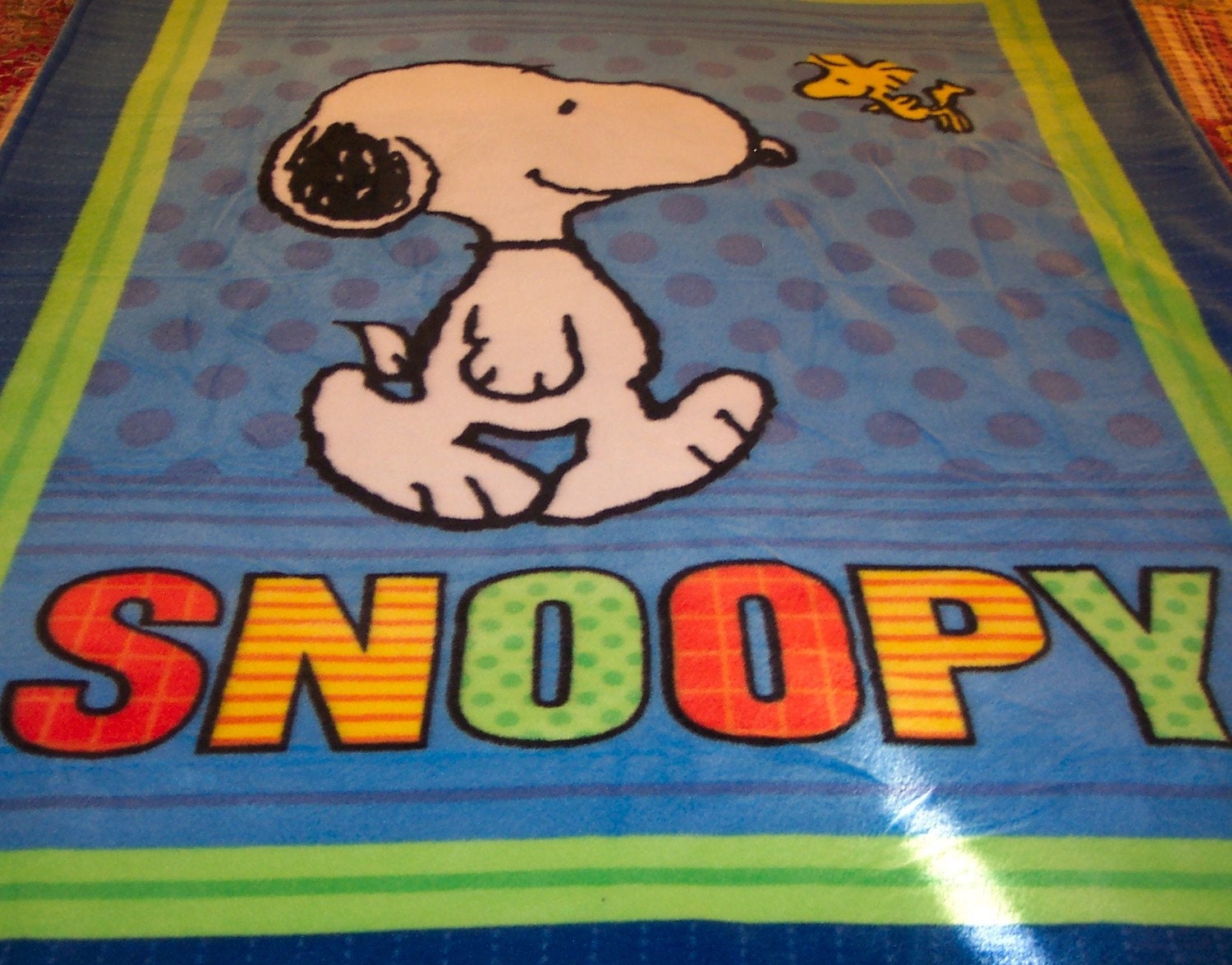 Snoopy Fleece Throw Blanket