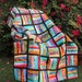 RESERVED for BIFFAN ONLY - Zig Zag Batik Lap Quilt