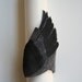 dramatic MERCURY winged leather wrist cuff bracelet wing wings SALE