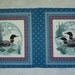 Loon Pillow Panels