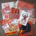 Fantastic RED Themed Vintage Ephemera and Paper Pack for Altered Arts Collage Destash