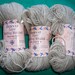 VINTAGE --- Bernat Super Knitting Worsted Wool Yarn --- 3 Skeins --- Beige