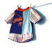 Boy's Upcycled T-Shirt 3T 4T Navy Red Patchwork Toddler Shirt Children's Clothing Eco Friendly 'LIL' JOE'