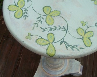 Hand Painted Furniture Vintage Table