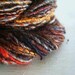 Winter Woodland Corespun Hand spun Yarn, 112yrds silk mix