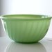 Fire King Jadite Swirl 9 Inch Mixing Bowl