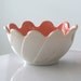Anchor Hocking Vitrock and Peach Blossom Bowl