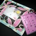 I Spy Bag - Wipeable, Personalized, ABCs and Colors - - Blue Daisy