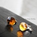 Perfect Round Swarovski Crystal AB Silver Cufflinks,Wedding, gloom,groomsmen, best man,Brothers,fathers day, gift for him, gift for father