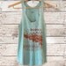 Astral Tepee Tank - womens tri-blend tank - brown