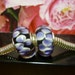 Lampwork art glass Floral Pandora style Bead