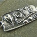 SALE Love - Artisan Sterling Connector - One Piece