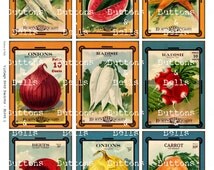 Popular items for vintage seed packets on Etsy