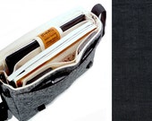 Ultimate Stash 15" laptop messenger bag - dark denim