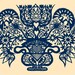 Flower Vase Silkscreen Print
