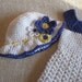 Springtime Style Girls Sundress and Matching Hat Pattern with Blossoms all sizes 3mos. - 4yrs. Instant pattern download available