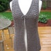 Meadows Vest with Matching Belt Crochet Pattern Pdf