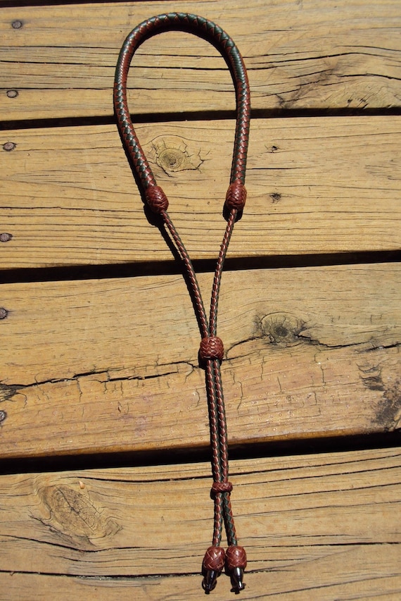 Kangaroo leather hunting lanyard