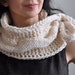 Twist Me Around - handknit superchunky cabled neckwarmer / scarf / collar / cowl / wrap with long drawstrings MADE TO ORDER IN 16 COLORS