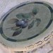 Reserved for Loretta - Hand Painted Bar Stool - Botanical Fruit Motif