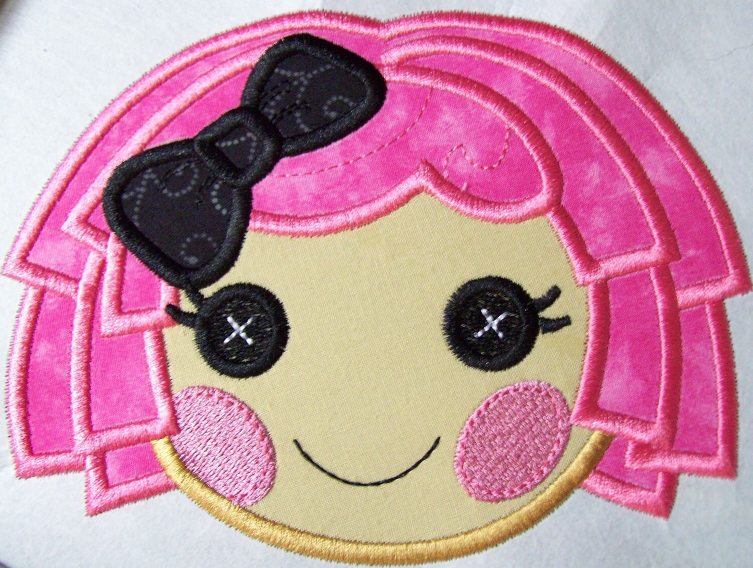 Iron On Applique Doll Faces 8795231