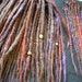 Single 25" Dread Any Color Combo Natural or Crazy Custom Colors Accent Extra Long Dread Extension Hand Crocheted Knotty Synthetic Kanekalon