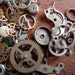 Vintage WATCH PARTS gears - Steampunk parts - P87 Listing is for all the watch parts seen in photos