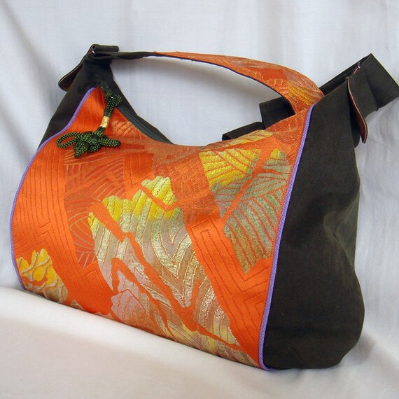Japanese Vintage Obi Crossbody Bag