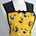 Womans Vintage Inspired Retro Full Apron