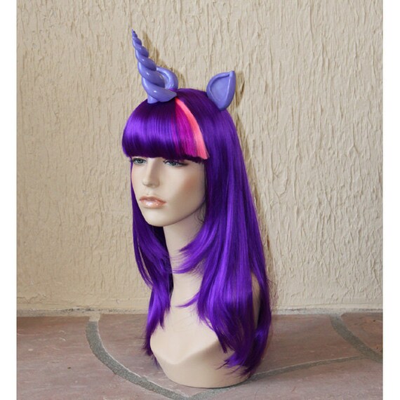 Items similar to Twilight Sparkle costume cosplay wig - My 