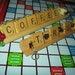 Scrabble Tile Bracelet Custom Any Name or Word Choose Your Beads Customize Style OOAK Jewelry