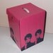 Vintage Wig Case Mod Hot Pink Styling Head Carrying 1960s Carousel Twiggy retro 60s