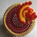 USC Tommy Trojan Vintage Zipper Retractable ID Badge Reel