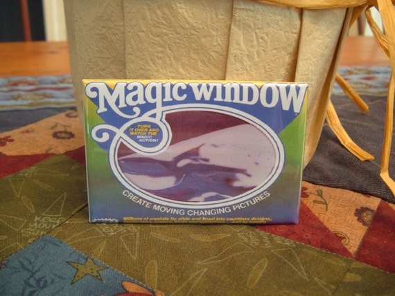 retro toy magic window