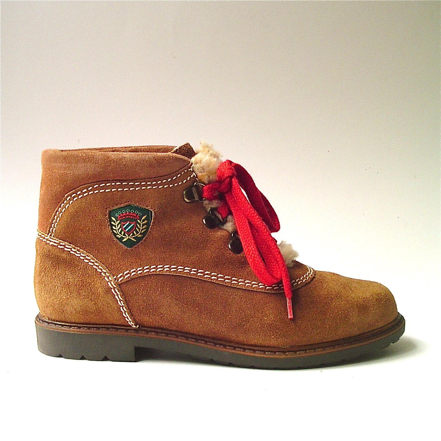 tan suede hiking boots