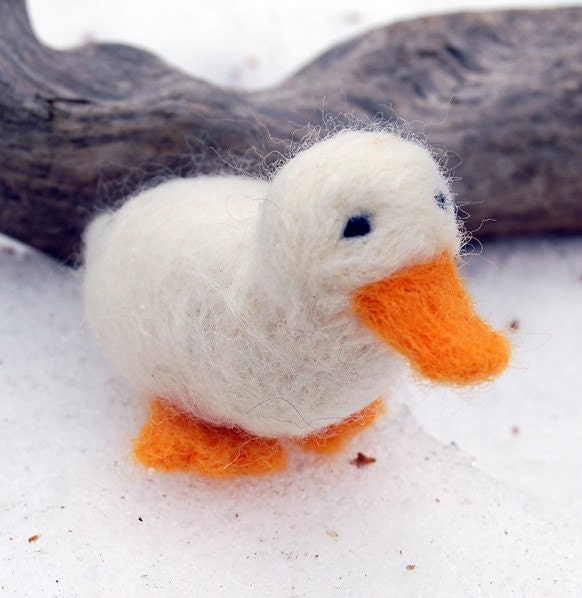 Needle Felted Duck