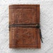 The Journeyman - Handmade Vintage Leather Journal with Tea Stained Pages