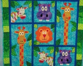 Blake's Jungle - quilt pattern