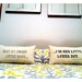 Customizable His and Hers Lyric Pillows- Stevie Ray Vaughan, Pride and Joy