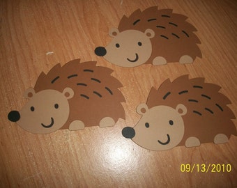 hedgehog die cuts- set of 3