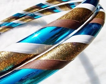 Custom Travel Hula Hoop 'The EARTH and SKY' - The BeSt SeLLiNg Pro Hoops Made YOUR Way.