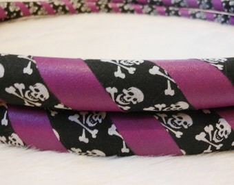 The 'SKULLS ULTRAGRIP' Travel Hula Hoop - Choose From Over 40 Accent Colors. Pro Hoops at The BEST Prices.