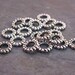 10mm Large Hole Pewter Spacer Beads(20)